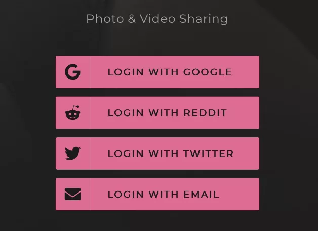 erome login screen on mobile